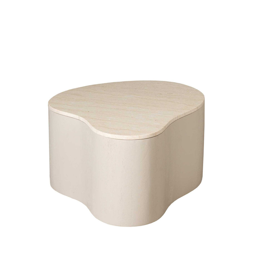 Stolik kawowy Lovi Drewno mango Piaskowy 77cm Starfurn