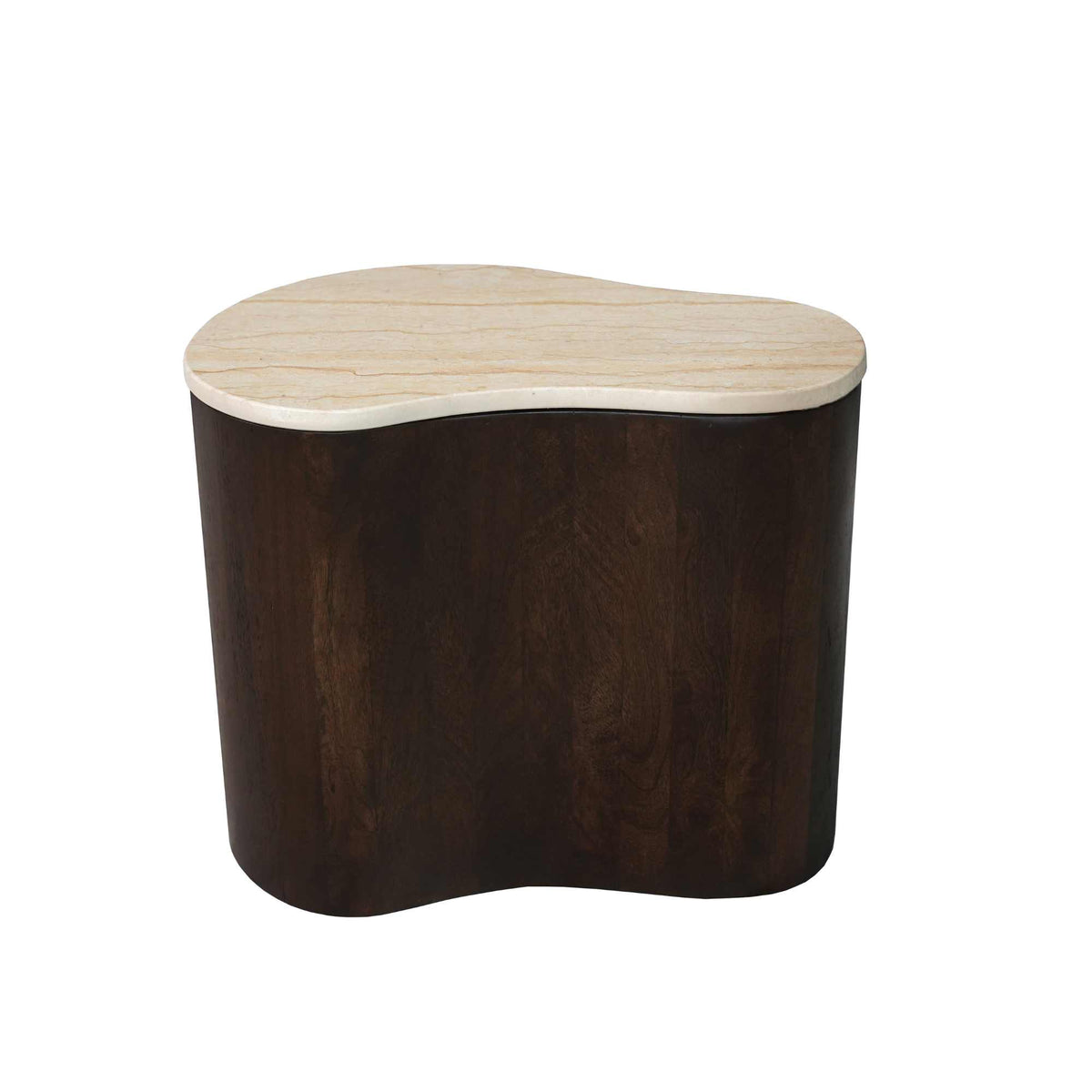 Stolik kawowy Lovi Drewno mahoniowe Brązowy 50cm Starfurn