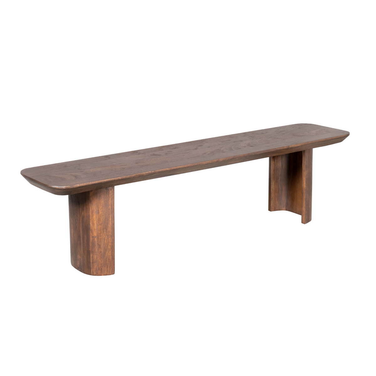 Ławka do jadalni Maré Drewno mango Brązowa 280cm Starfurn