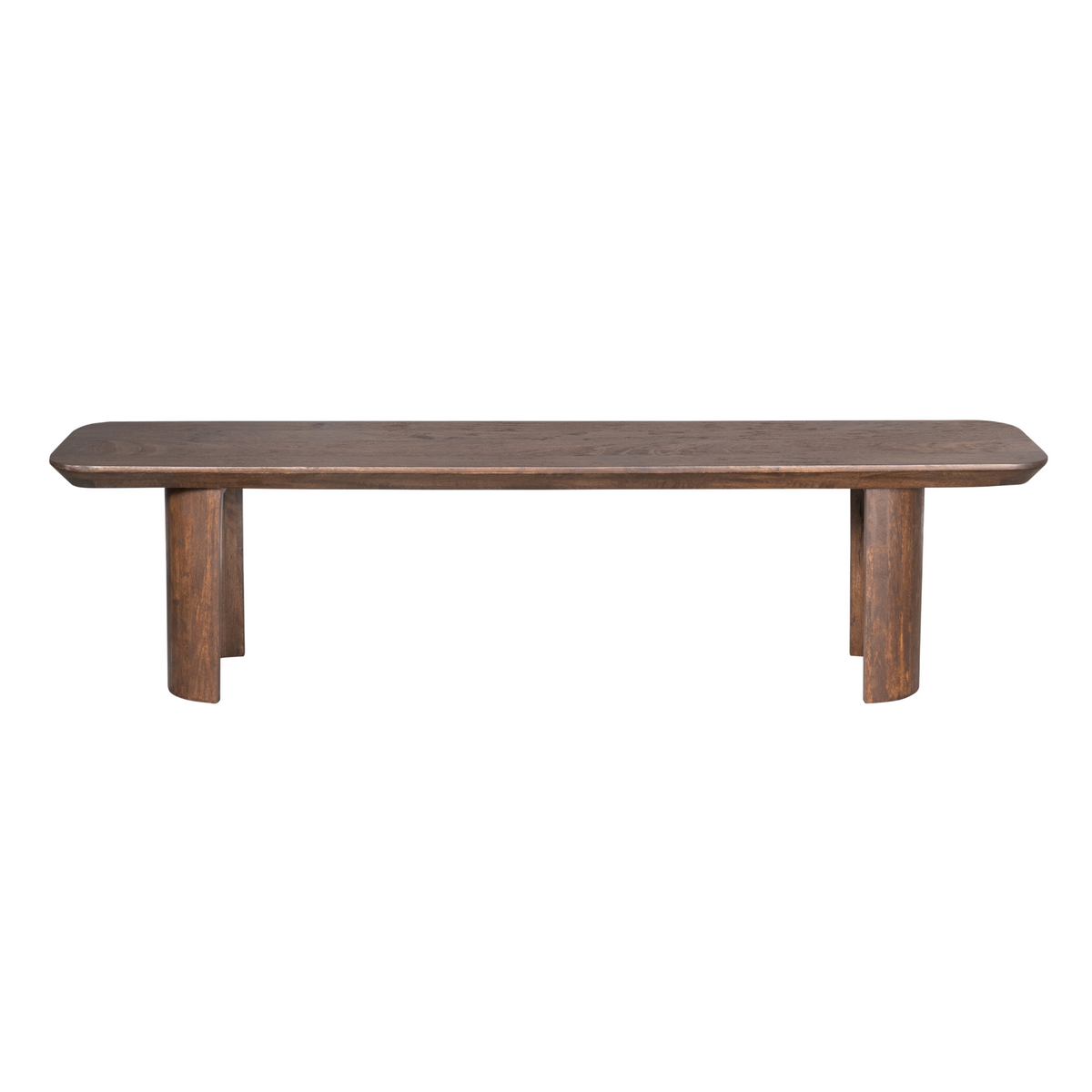 Ławka do jadalni Maré Drewno mango Brązowa 280cm Starfurn