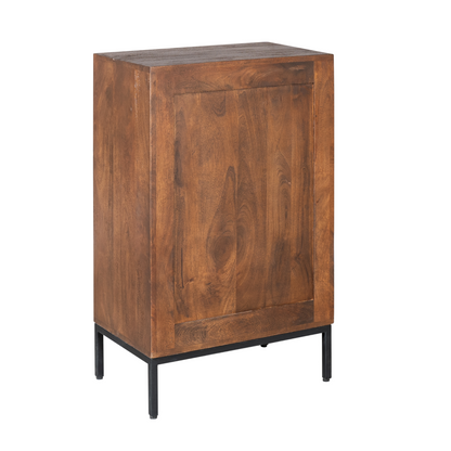 Szafka na wino Madison Drewno mango Brązowa 55cm Starfurn