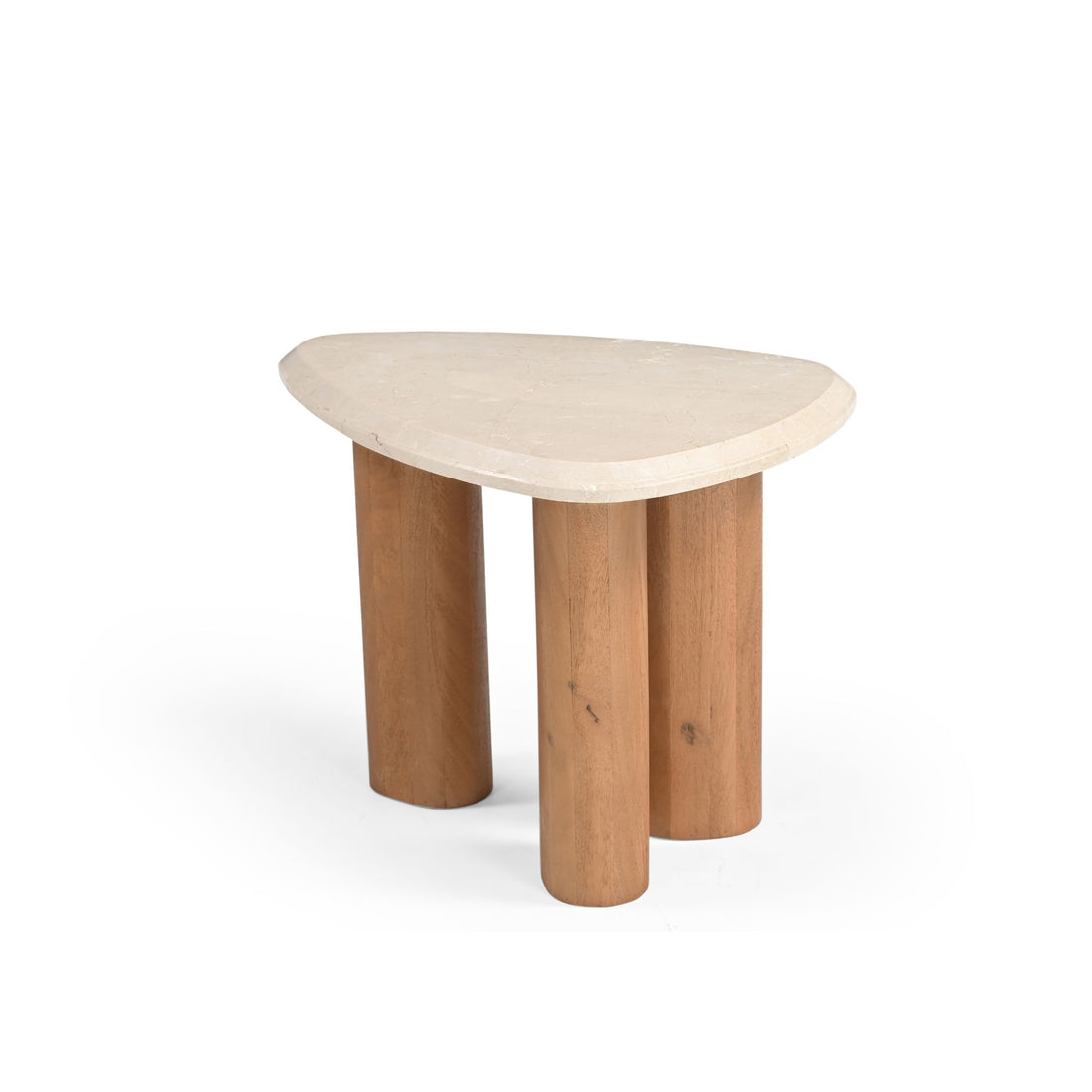 Stolik pomocniczy Nuvé Botticino Naturalny Marmur 60cm Starfurn