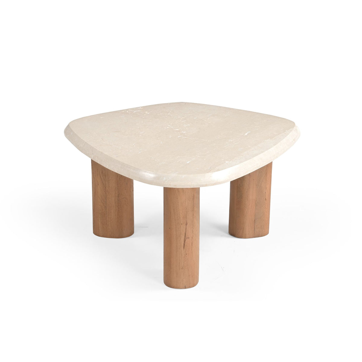 Stolik kawowy Nuvé Botticino Naturalny Marmur 84cm Starfurn