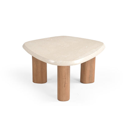 Stolik kawowy Nuvé Botticino Naturalny Marmur 84cm Starfurn