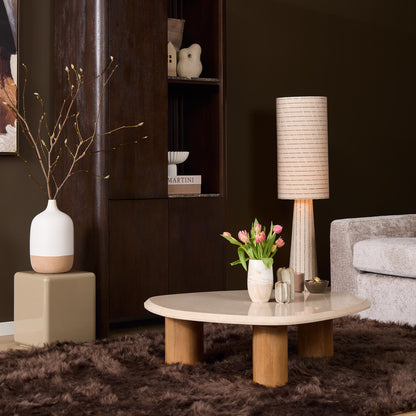 Stolik kawowy Nuvé Botticino Naturalny Marmur 100cm Starfurn