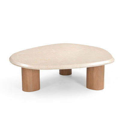 Stolik kawowy Nuvé Botticino Naturalny Marmur 100cm Starfurn