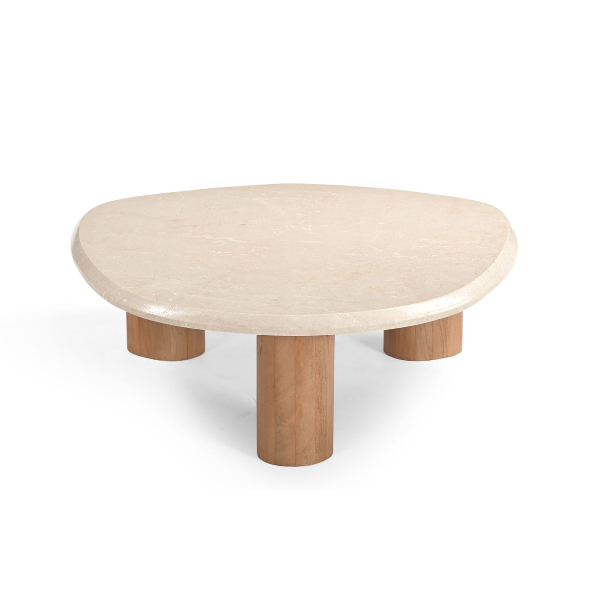 Stolik kawowy Nuvé Botticino Naturalny Marmur 100cm Starfurn