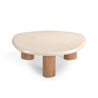 Stolik kawowy Nuvé Botticino Naturalny Marmur 100cm Starfurn