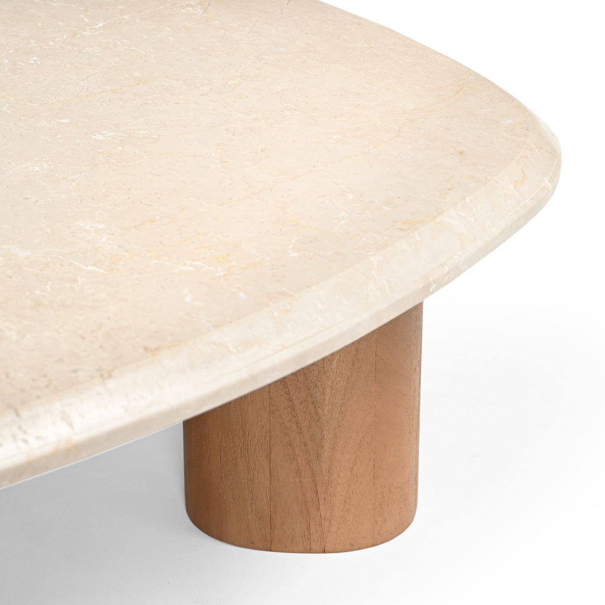 Stolik kawowy Nuvé Botticino Naturalny Marmur 100cm Starfurn