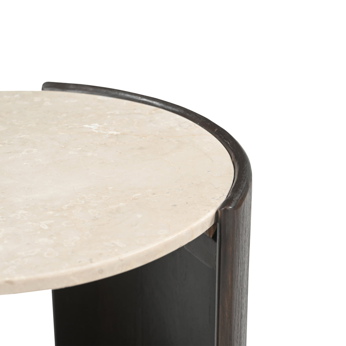 Stolik pomocniczy Rune Botticino Marmur 45cm Starfurn