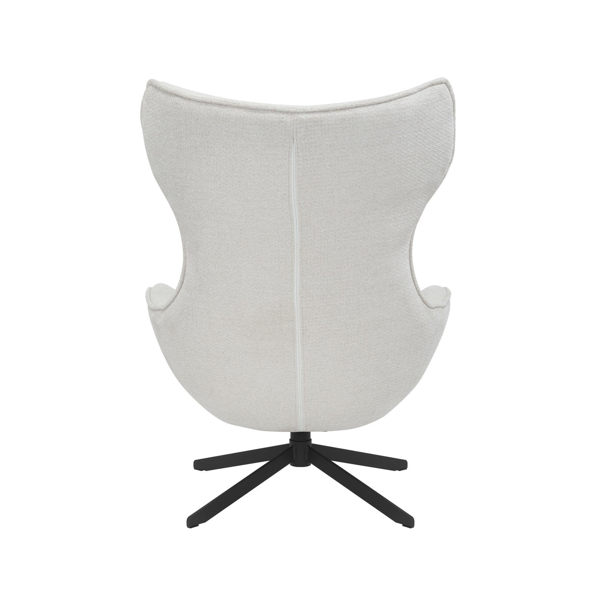Fotel obrotowy Olivia, tkanina off white, Starfurn