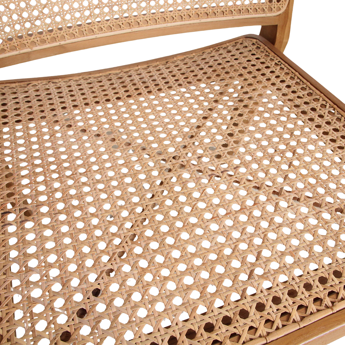 Zestaw 2 krzeseł do jadalni Nova z drewna tekowego Raw Materials