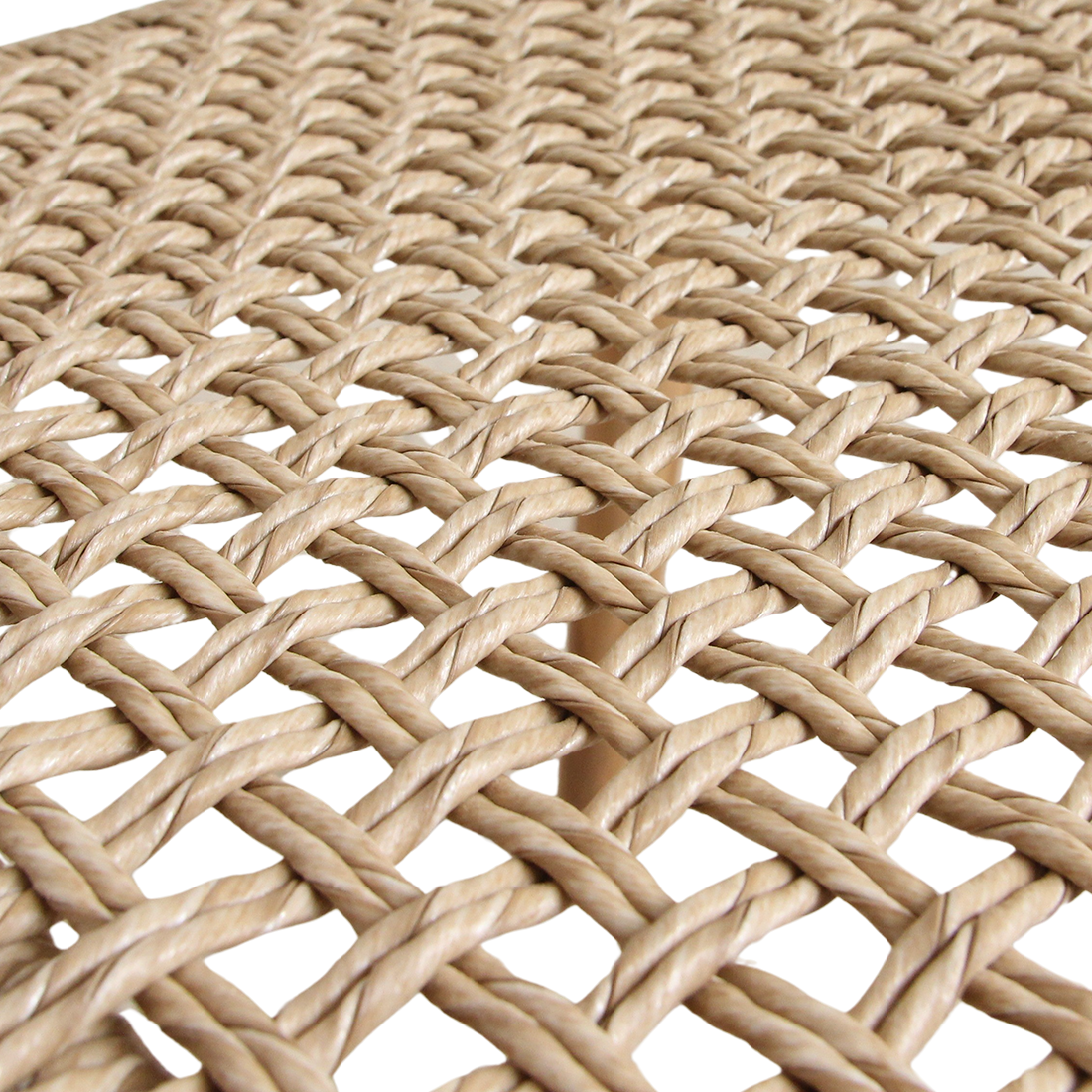 Krzesło tarasowe Verano bez podłokietników, naturalne, zestaw 2 sztuk, Raw Materials