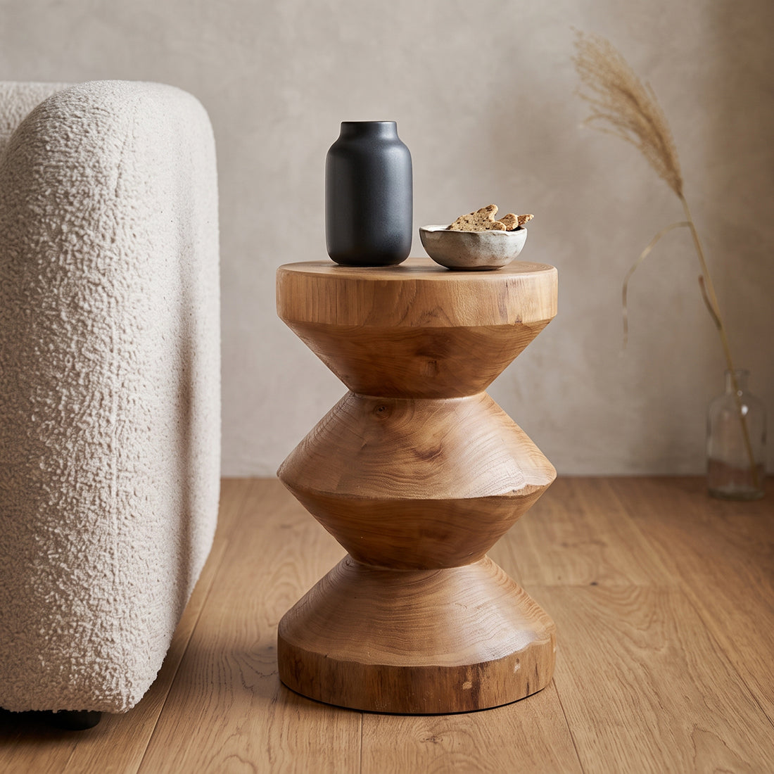 Stolik boczny Forma Rizo natural Raw Materials
