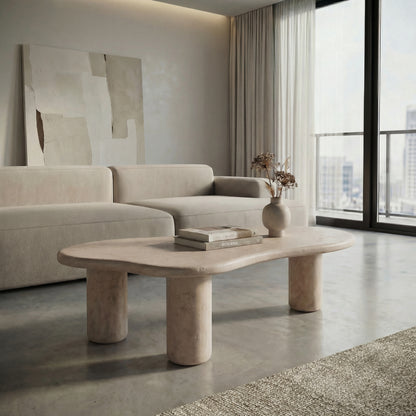 DTP Home Stolik kawowy Scala Curva Sand