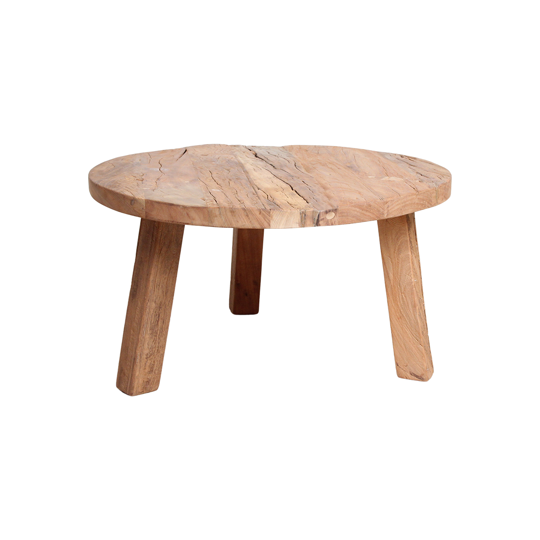 Stolik kawowy Farmwood Okrągły L Surowe Materiały