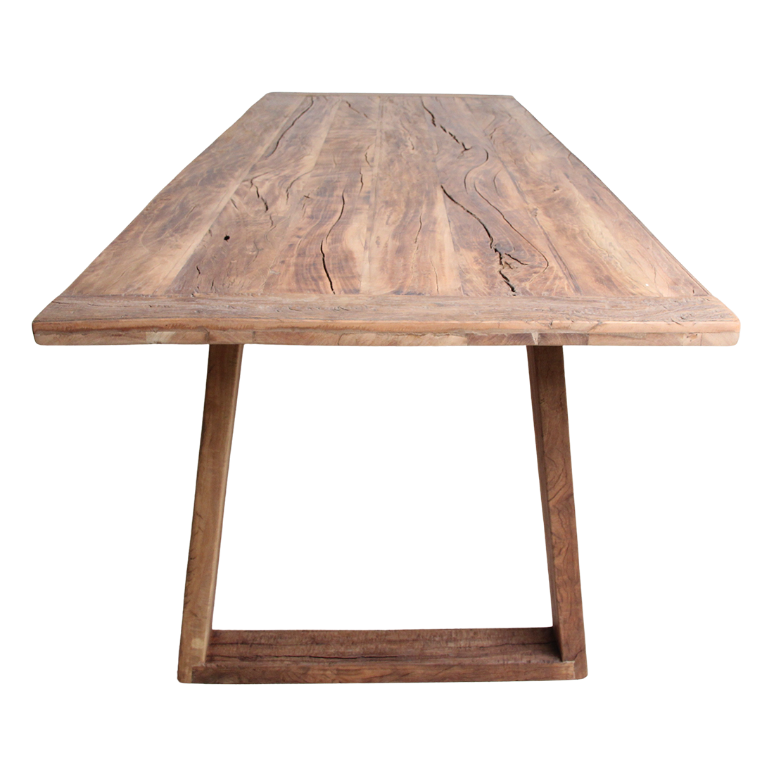 Stół do jadalni z drewna tekowego Farmwood 240 cm Raw Materials