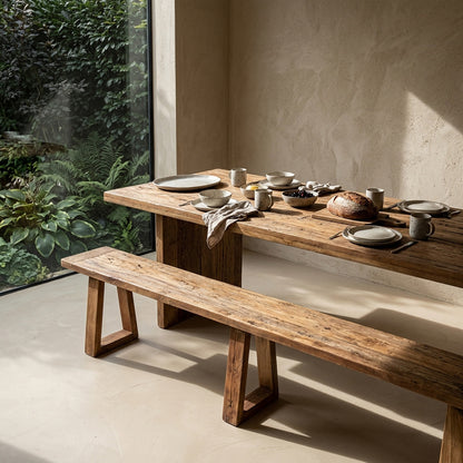 Stół do jadalni Farmwood Waterfall - 240cm Surowe materiały