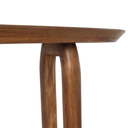 Brązowa konsola Bullnose Raw Materials