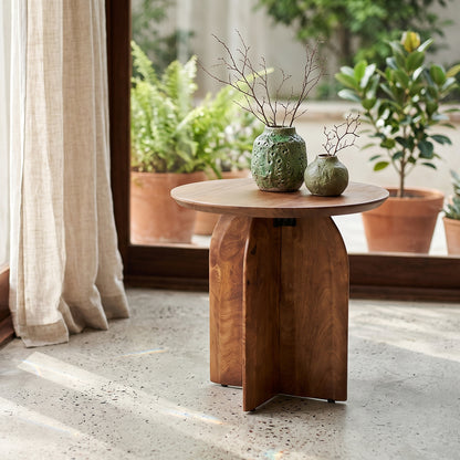 Stolik pomocniczy Bullnose 50cm Surowce