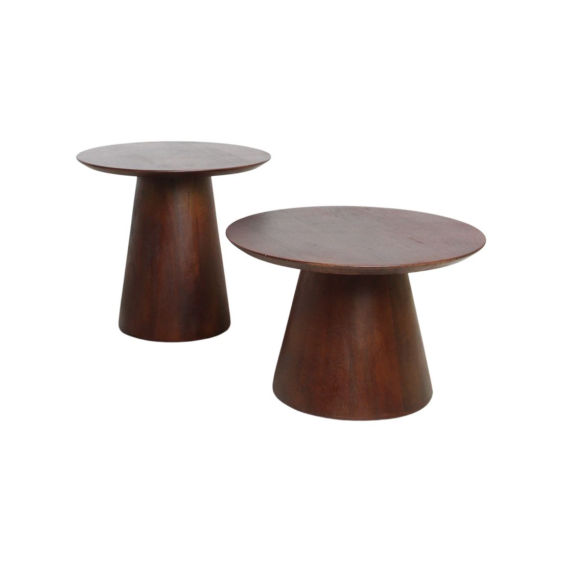 Stolik pomocniczy Bullnose Cone 55cm Raw Materials