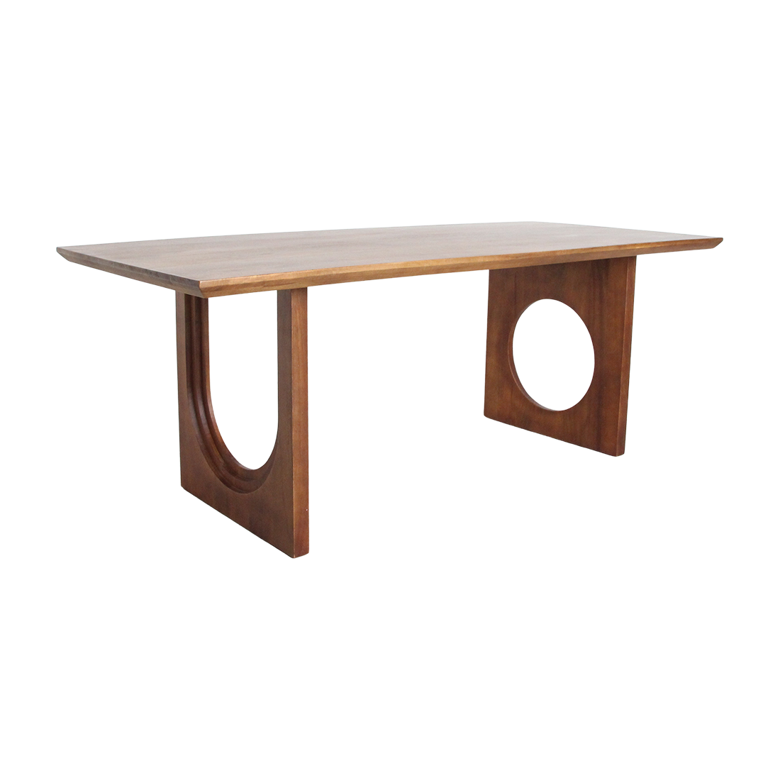 Stół do jadalni Bullnose Chamfered Mix Drewno mango 180cm Surowce