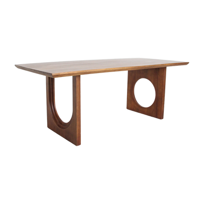 Stół do jadalni Bullnose Chamfered Mix Drewno mango 180cm Surowce