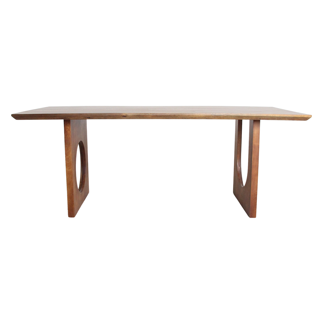 Stół do jadalni Bullnose Chamfered Mix Drewno mango 240cm Surowce