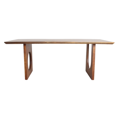 Stół do jadalni Bullnose Chamfered Mix Drewno mango 240cm Surowce