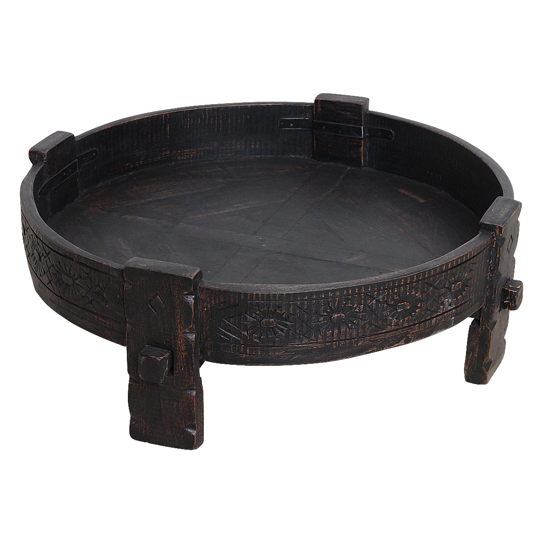 Stolik pomocniczy Grinder Czarny Raw Materials