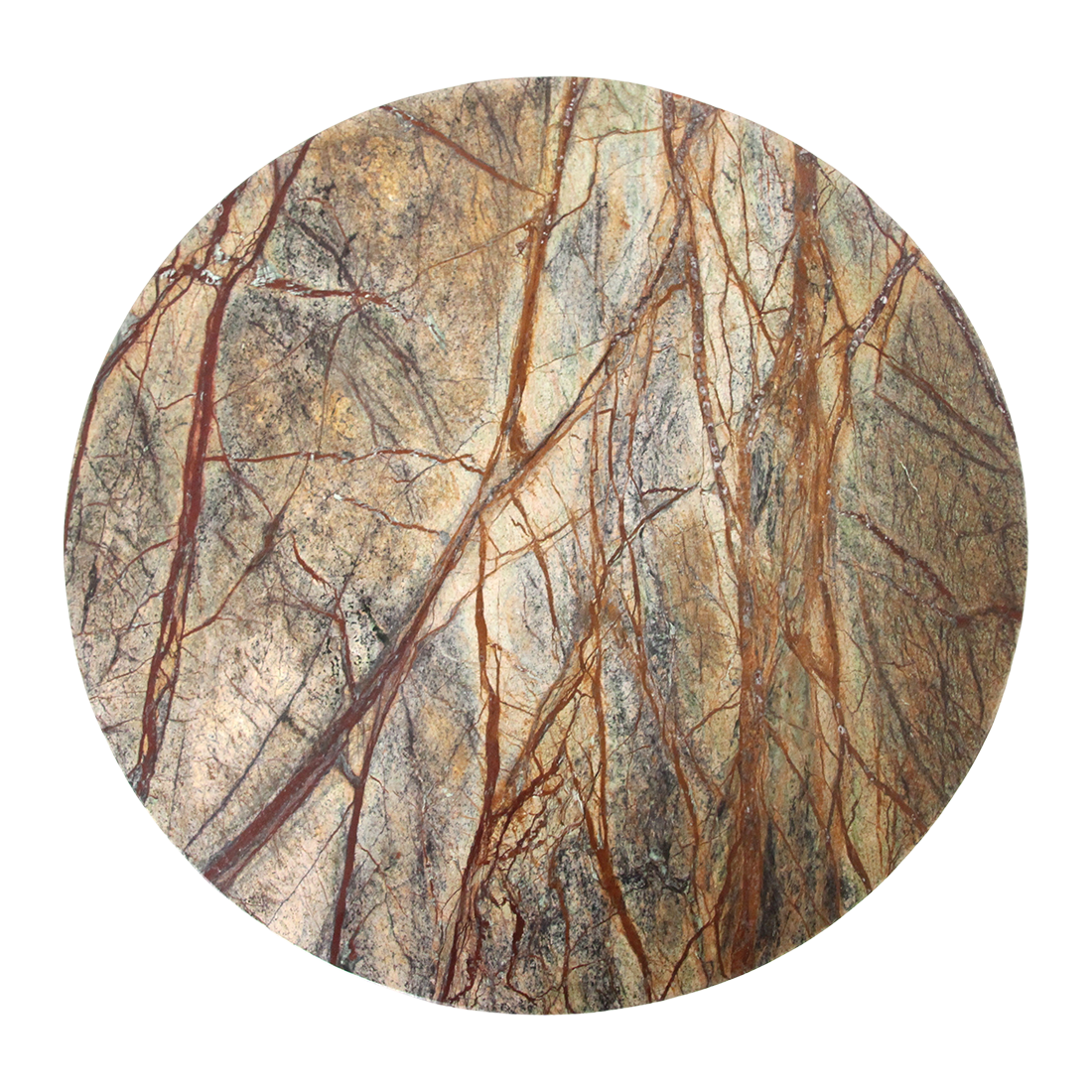 Stolik pomocniczy Bizar Marmur- 50x50x50 cm Surowce