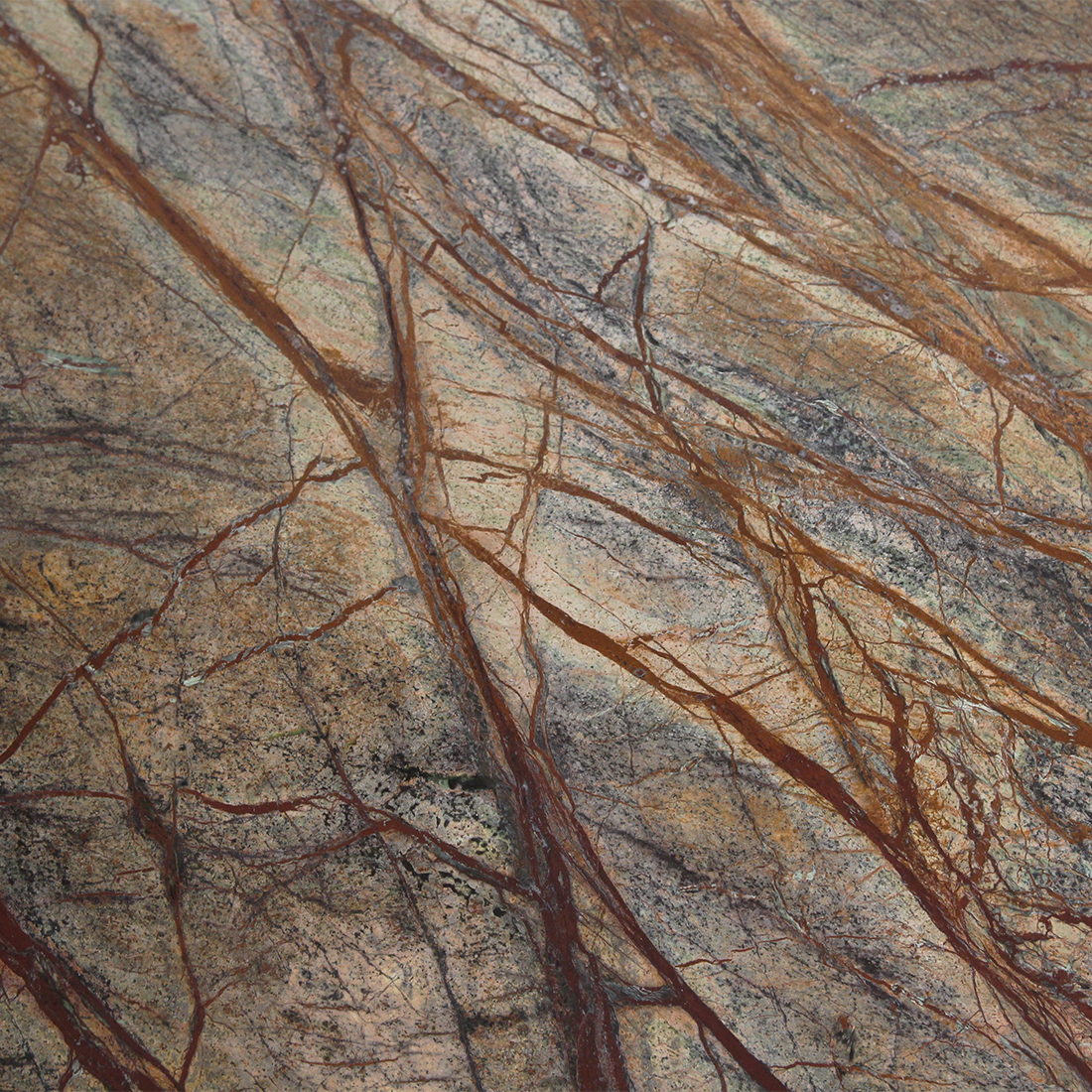 Stolik pomocniczy Bizar Marmur- 50x50x50 cm Surowce