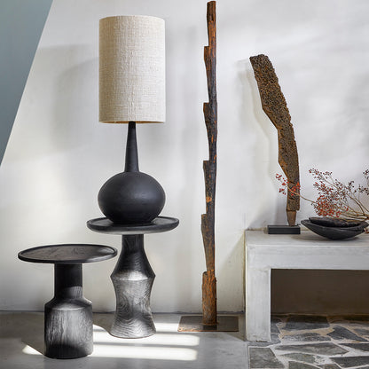 Stolik pomocniczy Nero Midnight Raw Materials