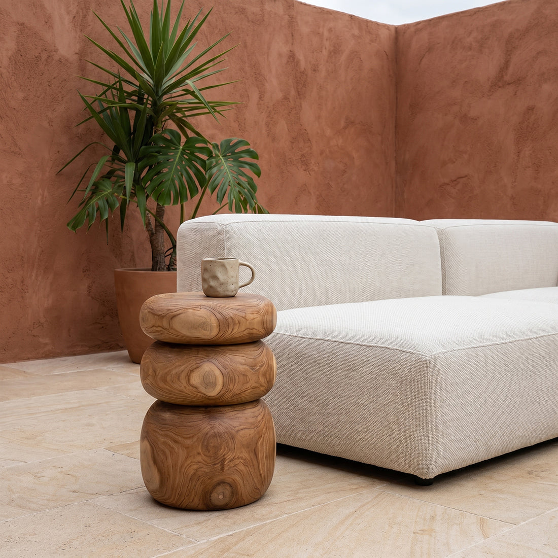 Hokera Stolik pomocniczy Tao Raw Materials
