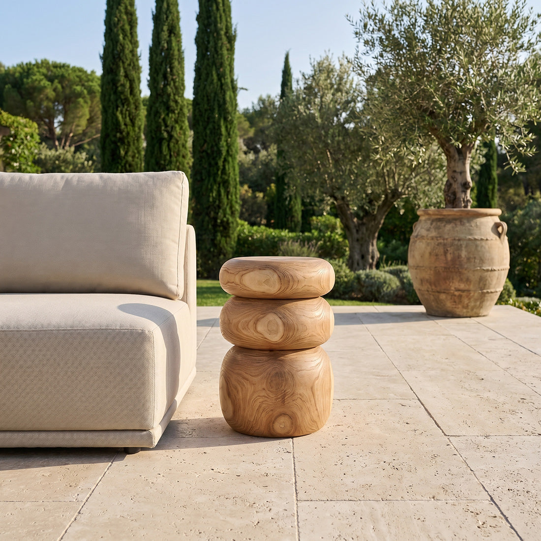 Hokera Stolik pomocniczy Tao Raw Materials