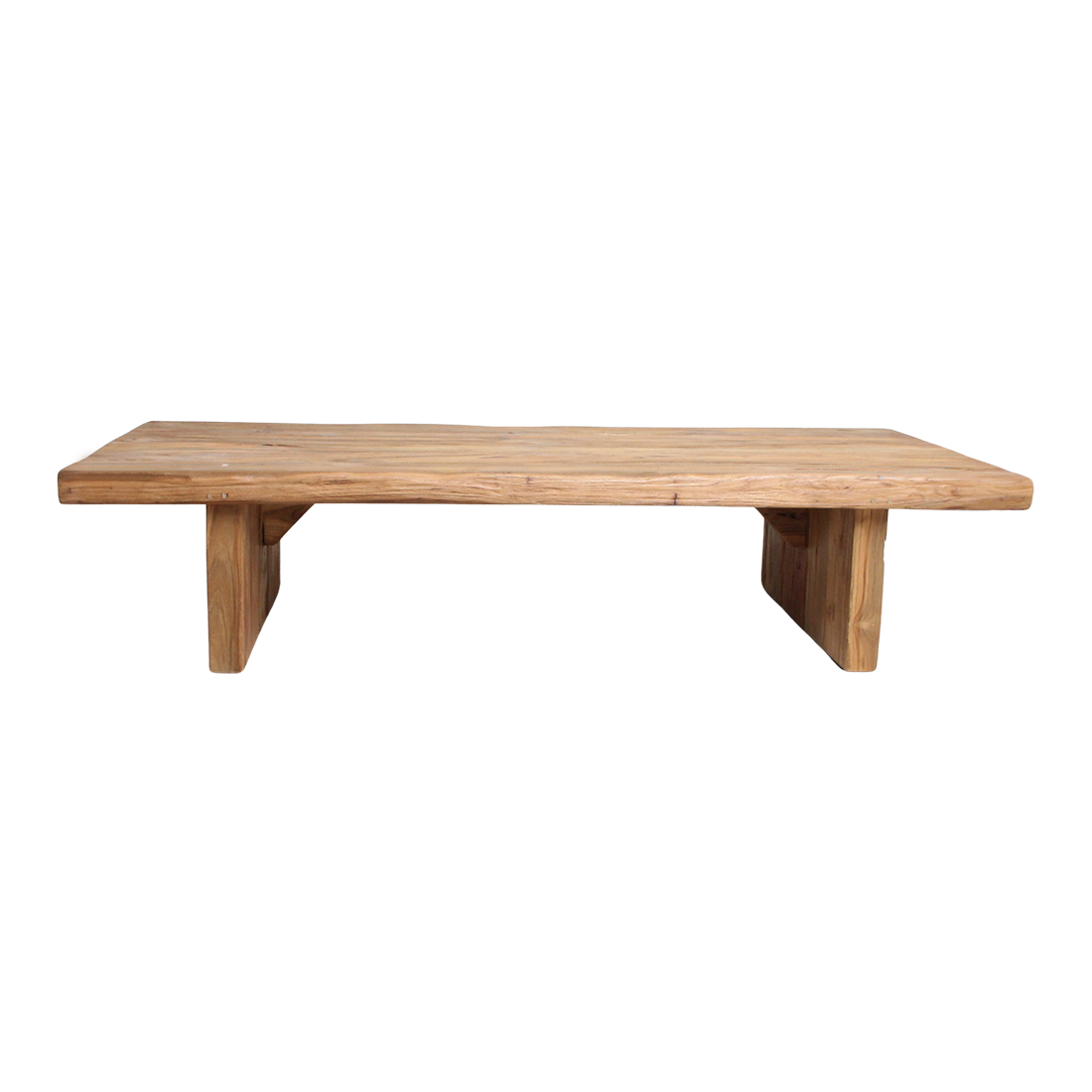 Stolik kawowy z drewna tekowego prostokątny FSC-recycled Raw Materials