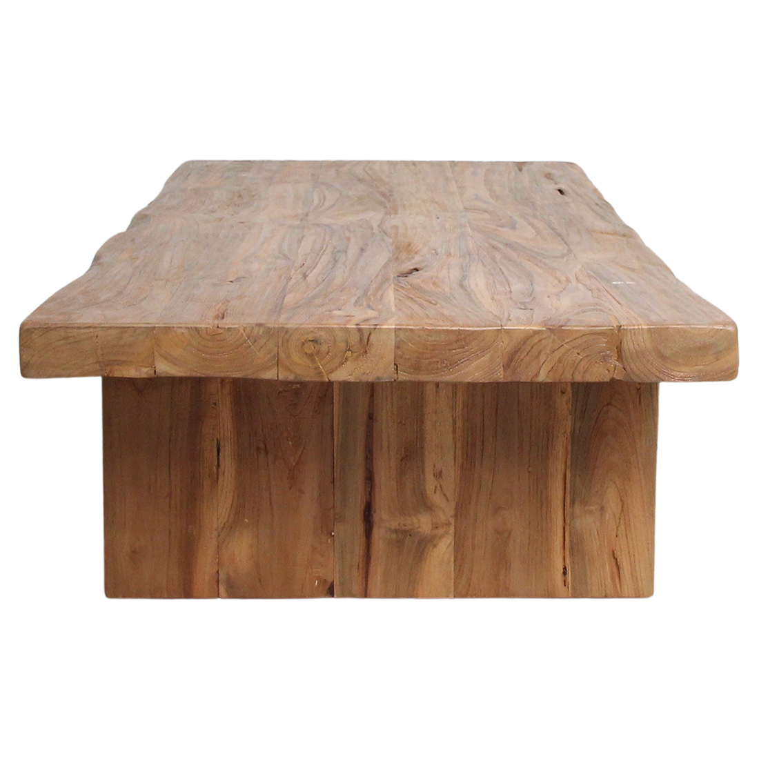 Stolik kawowy z drewna tekowego prostokątny FSC-recycled Raw Materials