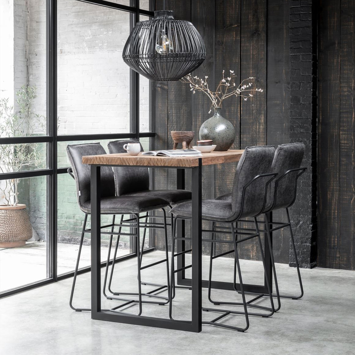 DTP Home Stół barowy Timeless Beam 150cm