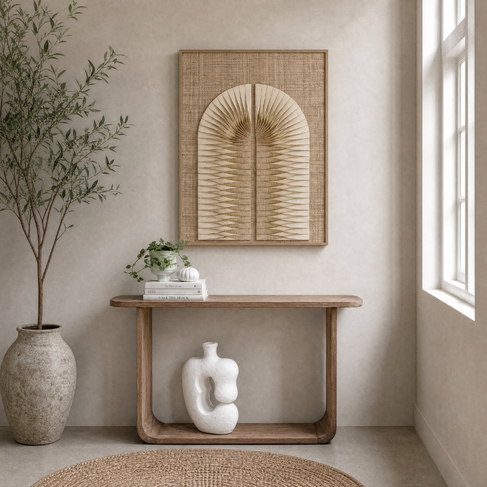 MUST Living Panel ścienny Bow Eco Art Tkany Palm