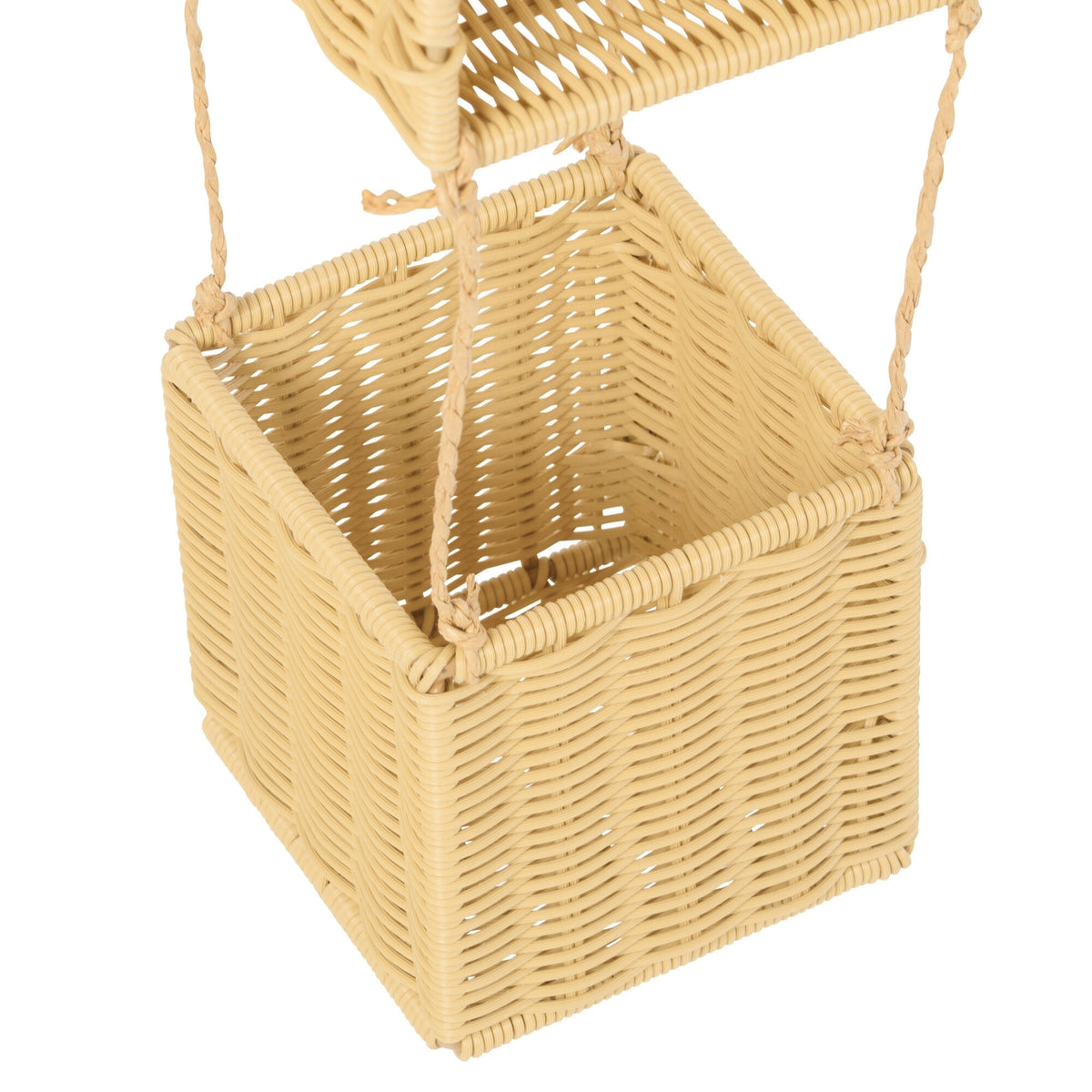 Haczyk ścienny Balon na ogrzanie powietrza z tworzywa sztucznego, naturalny, J-Line