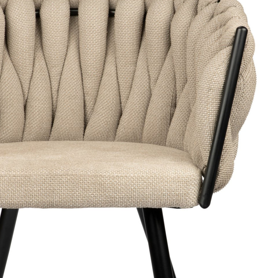 ARCHIVED Wave Stoel Beige - Pole to Pole - Set van 2 - Eetkamerstoel - Pole To Pole - livinglovely.nl