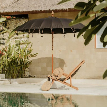 Bali Parasol - Zwart - 250cm - Parasol - Todo Bien - livinglovely.nl