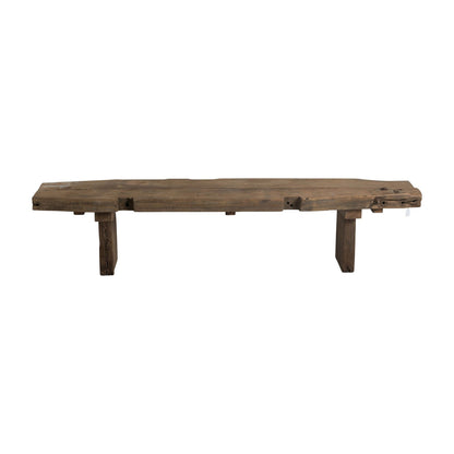 Sofa Rough z drewna z recyklingu, brązowa, J-Line