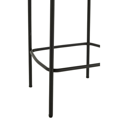 Hokera Boucle Sklejka/Poliester Szary/Czarny J-Line