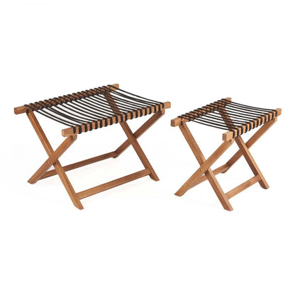 Bazar Bizar - Het Bagage Rek - Naturel- M - Rek - Bazar Bizar - livinglovely.nl