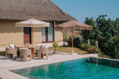 Canvas Parasol - Touwfringe Créme - 250cm - Parasol - Todo Bien - livinglovely.nl