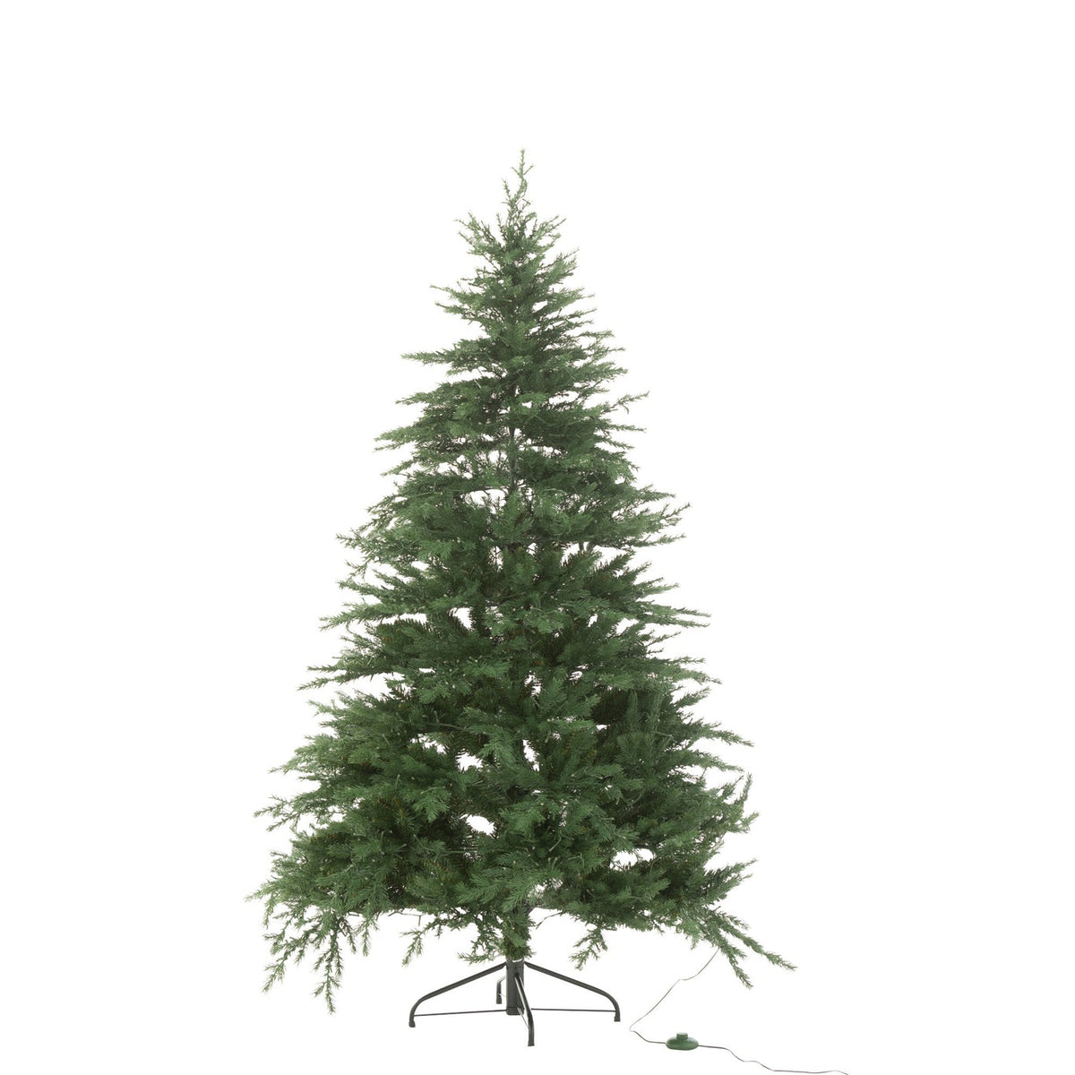 Christmas Tree 1600 Led Artificial Dark Green Medium - - J-Line - livinglovely.nl