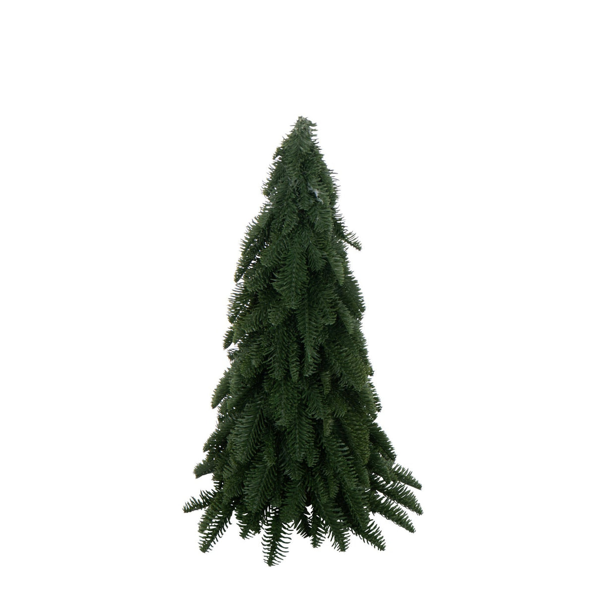 Christmas Tree Artificial Plastic Dark Green Small - - J-Line - livinglovely.nl