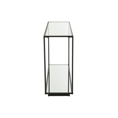 Konsola Metal/Szkło Czarna J-Line