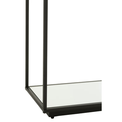 Konsola Metal/Szkło Czarna J-Line